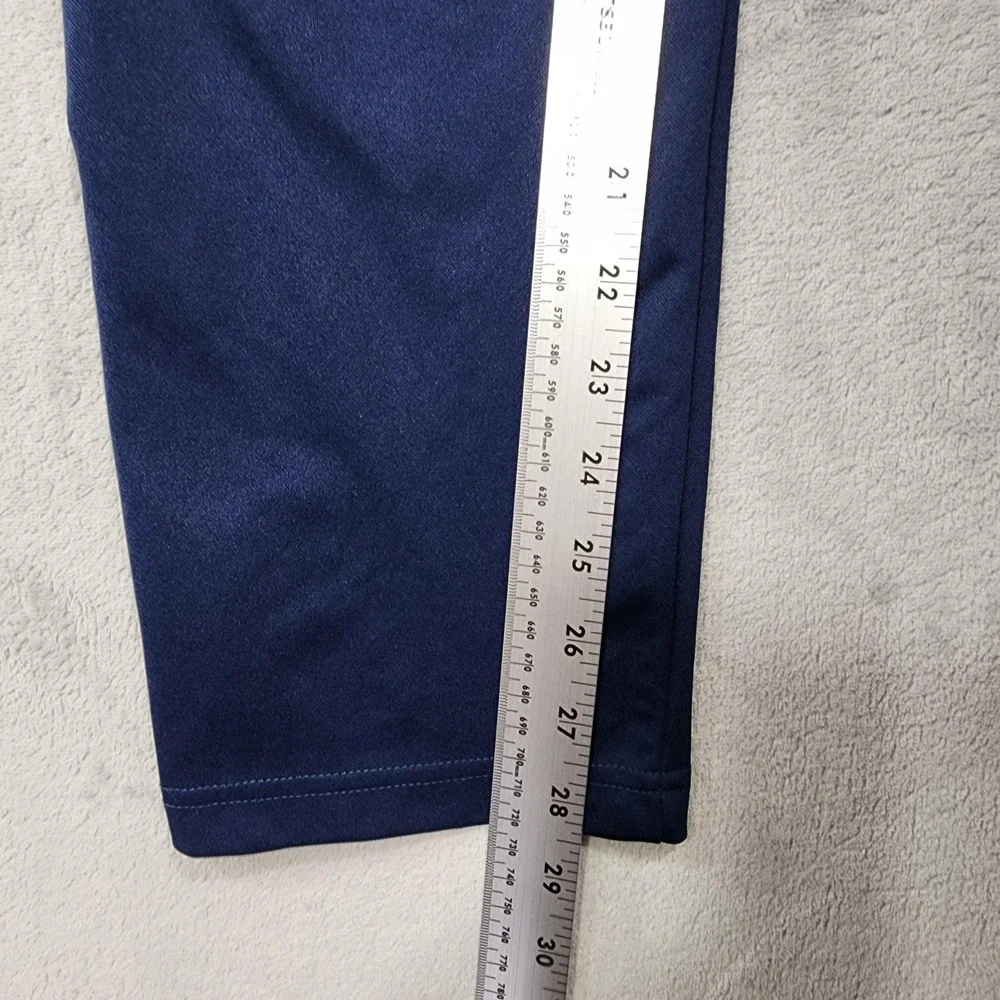 Nike Track Pants Womens S Blue Epic Training Side Stripe Zip Hem Soccer Gym